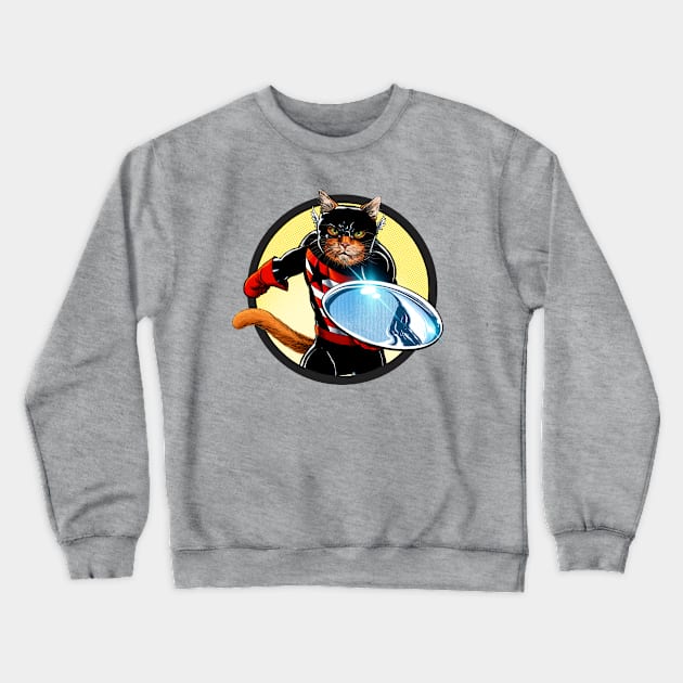 Americat Crewneck Sweatshirt by ThirteenthFloor